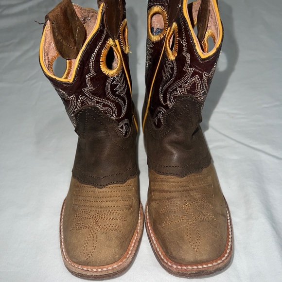 TODDLER COWBOY BOOTS WITH MATCHING BELT - Picture 2 of 14